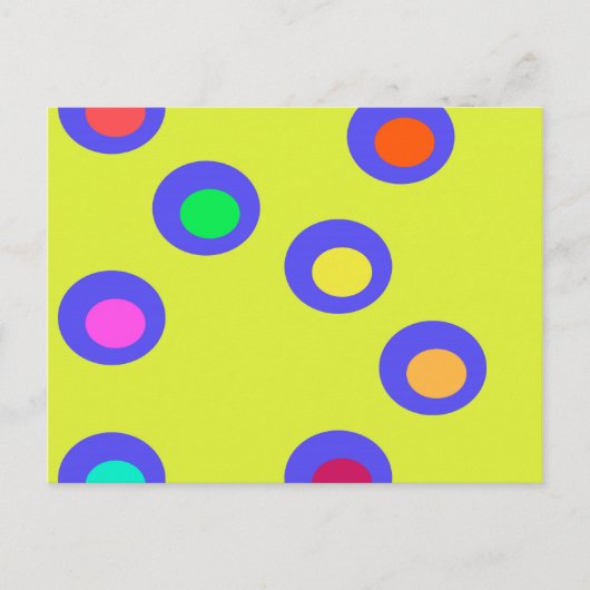 受け飛んでいる皿 ポストカード (正面)