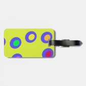 受け飛んでいる皿 ラゲッジタグ (裏面横)