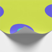 受け飛んでいる皿 ラッピングペーパー (角)