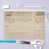 受フランスの入 薄葉紙 (クラフト)