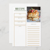 受付と メニュー (正面/裏面)