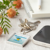 受付のチック#3 キーホルダー (側面)