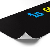 受付はポスター付きのハート ポスター (角)