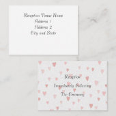 受付カード エンクロージャーカード (正面/裏面)