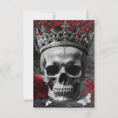 受付カード コットン 3.5x5 枚 アデリンを悩ませる ザデ 招待状 (裏面)