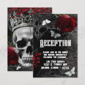 受付カード コットン 3.5x5 枚 アデリンを悩ませる ザデ 招待状 (正面/裏面)