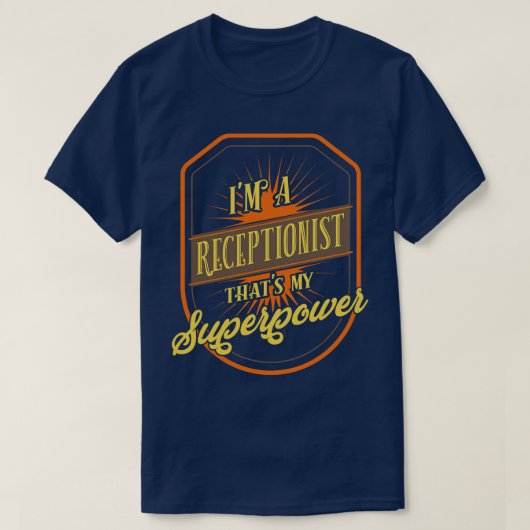 受付披露宴 Tシャツ (デザイン正面)