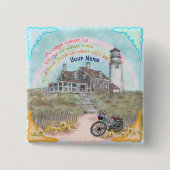 受付灯台 缶バッジ (正面)