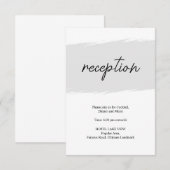 受付詳細 | レスポンスカード (正面/裏面)