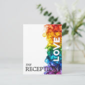 🎉 受付詳細　LGBTQ 愛に彩りを エンクロージャーカード (スタンド正面)