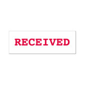 受信した自己手書きスタンプ セルフインキングスタンプ (デザイン)