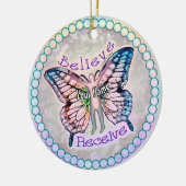 受信信じ セラミックオーナメント (左)