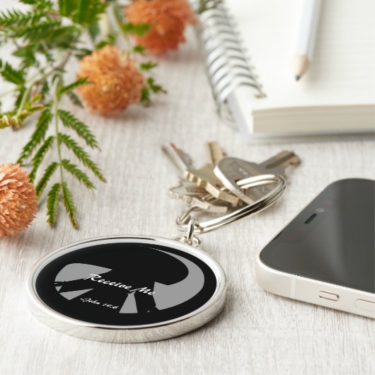 受信 キーホルダー (側面)