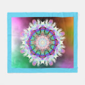 受信 フリースブランケット (正面(横))