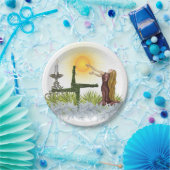 受入れサンイ賛美ンボルクウィッカ信者ホリデイ ペーパープレート (パーティー)