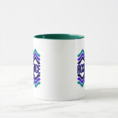 受入れ引用文（ブルーグリーンパープルグラフィック） マグカップ (中央)