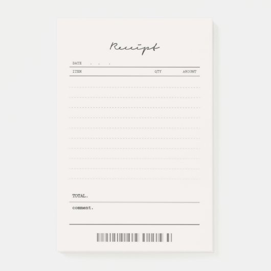 受入後ITメモ（中小企業向け） ポストイット (正面)