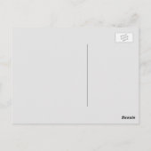 受刑者のための刑務所用はがき ポストカード (裏面)