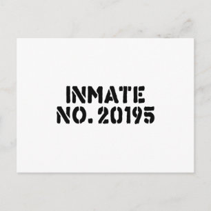 受刑者番号20195 ポストカード