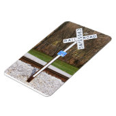 受動式踏切 – 逆クロスバック マグネット (左側)