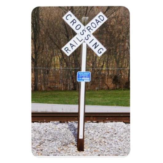 受動式踏切 – 逆クロスバック マグネット (縦)