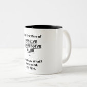 受動攻撃的クラブ ツートーンマグカップ (正面右)