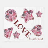 受動的な フリースブランケット (正面(横))