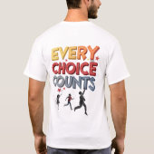 受取ったヘルスティー Tシャツ (裏面)