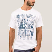 受取人 Tシャツ (正面)