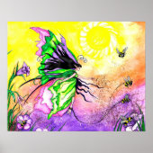 受粉の隆起 ポスター (正面)