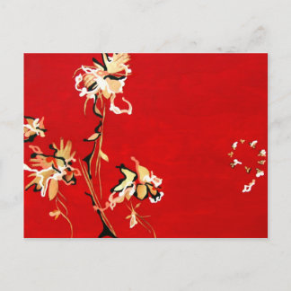 受粉パーティー ポストカード