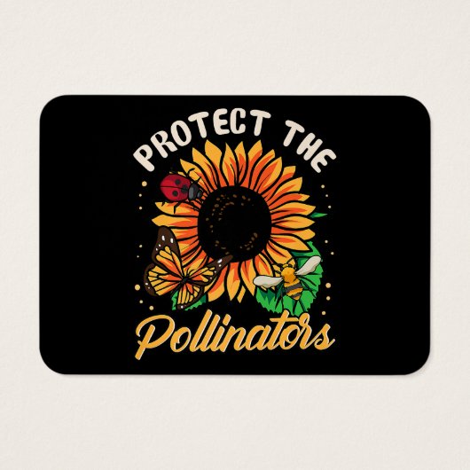 受粉保護者の蜂は可愛い日暮れ (裏面)