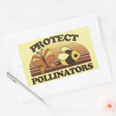 受粉保護者 長方形シール (封筒)