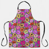受粉者とジニヤ エプロン (正面)