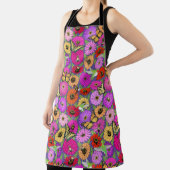 受粉者とジニヤ エプロン (インサイチュ)