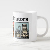 受粉者にとって ジャンボコーヒーマグカップ (右)