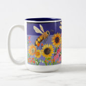 受粉者庭園 ツートーンマグカップ (左)