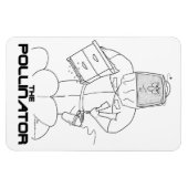 受粉者 – フレキシマグネット マグネット (横)