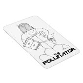 受粉者 – フレキシマグネット マグネット (右側)