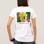 受粉！いい事だ！T-シャツ Tシャツ (裏面)