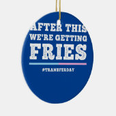 受精日不妊症およびIVF胚 セラミックオーナメント (右)