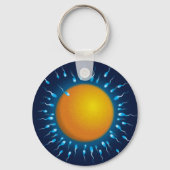 受精 キーホルダー (正面)