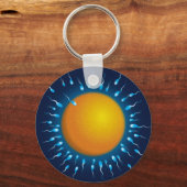 受精 キーホルダー (正面)