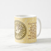 受胎告知からの聖霊(RLS 04) コーヒーマグカップ (正面右)