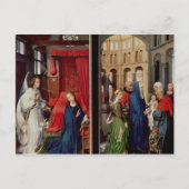 受胎告知と神殿でのプレゼンテーション ポストカード (正面)