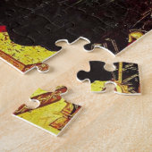 受胎告知の正教会のキリスト教のアイコン ジグソーパズル (側面)