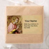 受胎告知エンジェルバイシモーネマルティニパーチメント ラベル (インサイチュ)