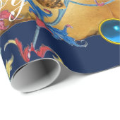 受胎告知エンジェルフローラクリスマスパーチメント ラッピングペーパー (ロールコーナー)