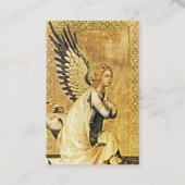 受胎告知エンジェルブルーサファイアジェムモノグラム 名刺 (裏面)