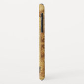 受胎告知エンジェルモノグラム、パーチメント Case-Mate iPhoneケース (裏面/左)